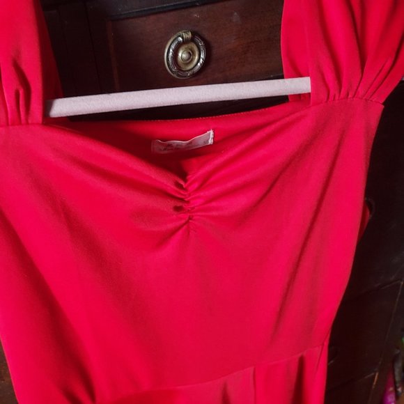 Red Cocktail Dress - Picture 2 of 4